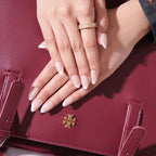 Classic White French Tip Press-On Nails | 30 Pcs + Free Kit